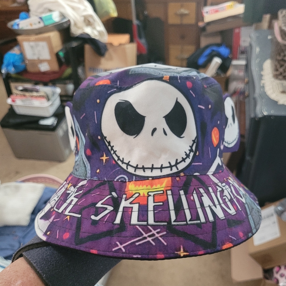 Jack Skellington Purple Bucket Hat